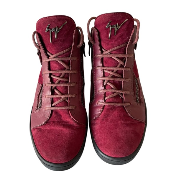 GIUSEPPE ZANOTTI Breks Womens Mid-Top Sneakers Size:39.5/US:9 - Picture 2 of 8